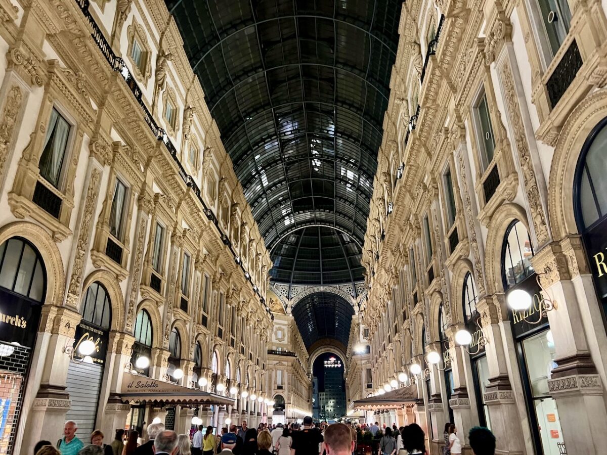 Galleria Vittorio Emanuele II in Milan