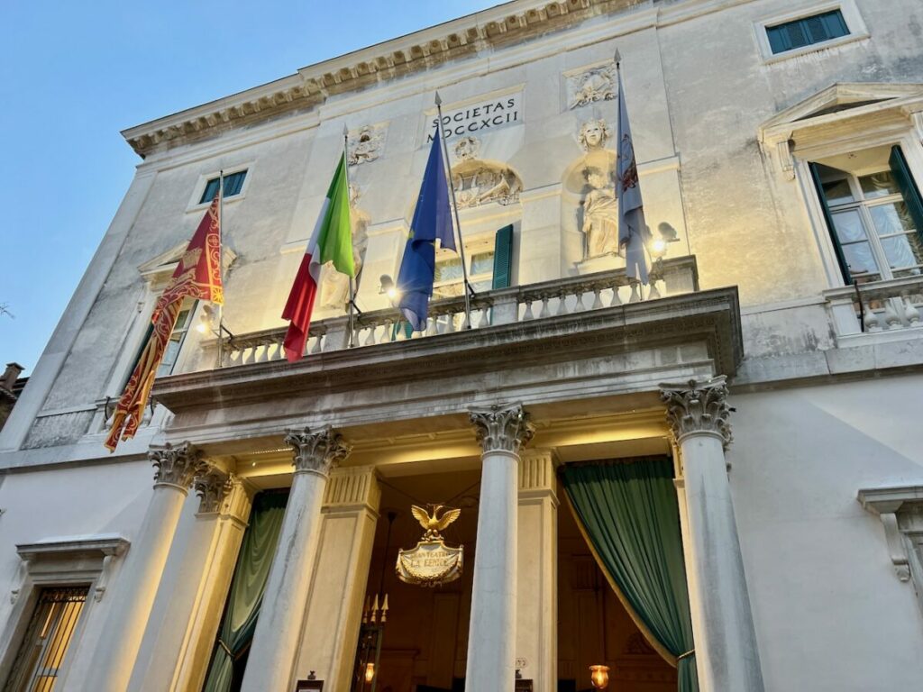 Teatro La Fenice exterior, Venice