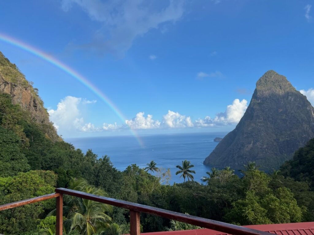 St. Lucia rainbow