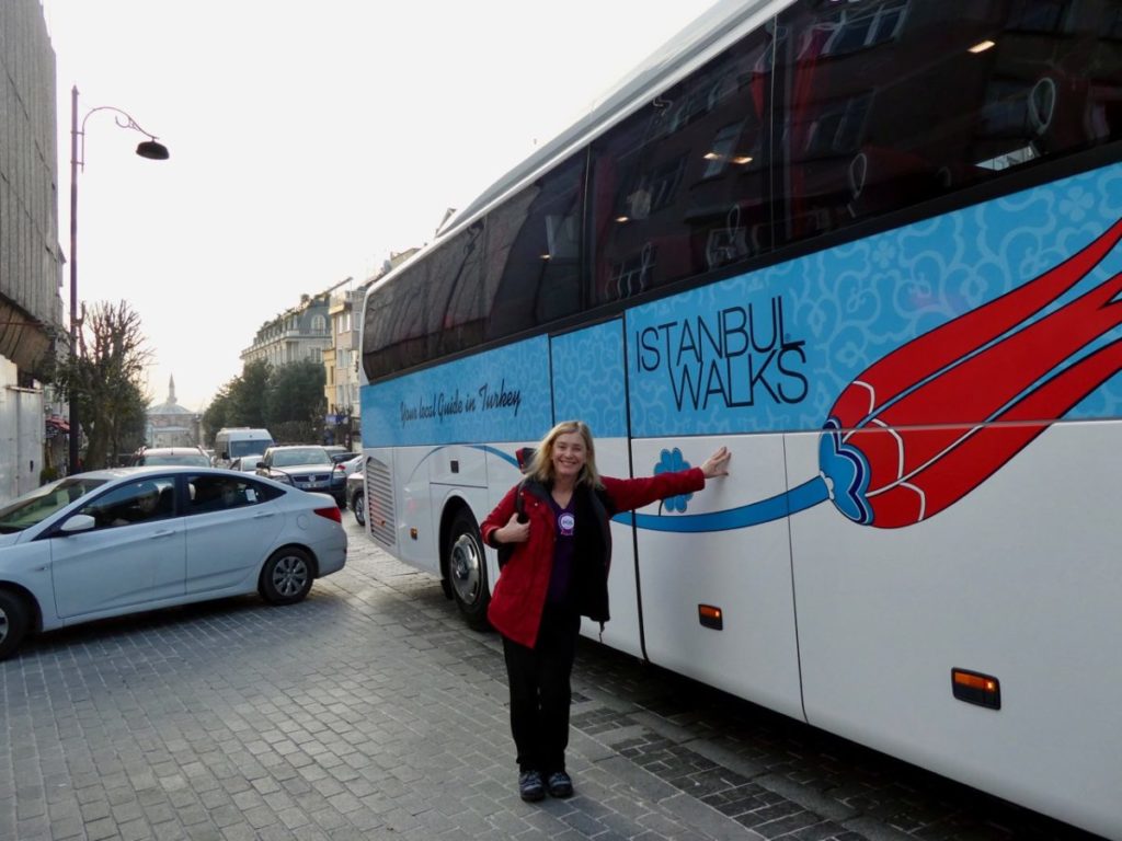 Turkish airlines Touristanbul Free Tour bus