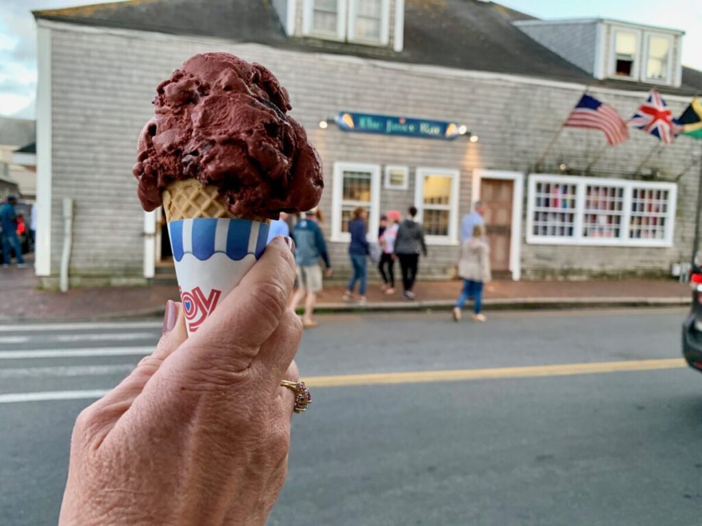 Visit Nantucket: Ice Cream at the Juice Bar