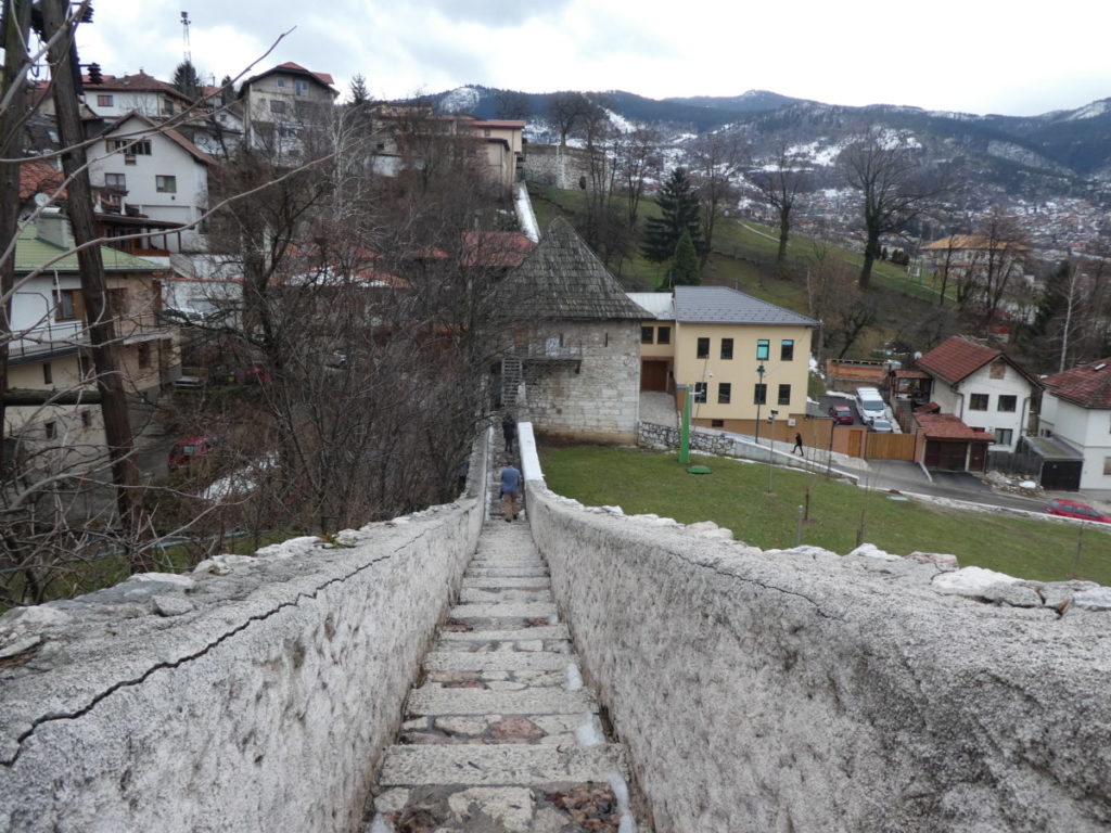 Siege of Sarajevo: city walls