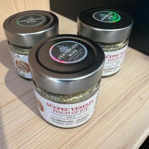 Bled certified herbal salt