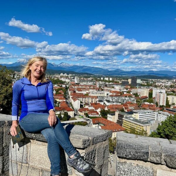 View from castle, Ljubljana Slovenia