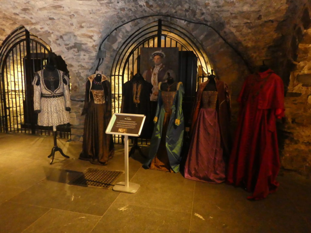 The Tudors, TV series, costumes, Christchurch Cathedral, Dublin.